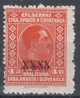 Yugoslavia Kingdom 1928 XXXX Overprint Mi#215 Mint Hinged - Neufs