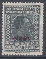 Yugoslavia Kingdom 1928 XXXX Overprint Mi#213 Mint Hinged - Unused Stamps