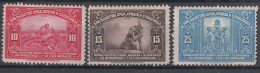 Yugoslavia Kingdom 1921 Mi#159-161 Mint Hinged - Neufs