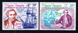 Polynésie - 1978  - James Cook  -  PA 130/131   - Oblit - Used - Usati