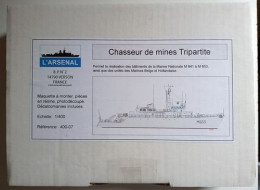 Maquette à Monter Bateau Chasseur De Mines Tripartite Echelle 1/400  Marque L'Arsenal - Zonder Classificatie