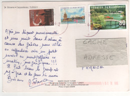 3 Timbres , Stamps Sur Cp , Carte , Postcard Du 12/04/2010 - Brieven En Documenten