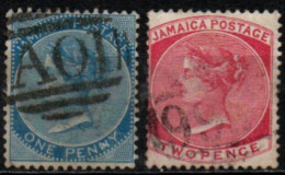 JAMAIQUE 1870-2 O - Jamaica (...-1961)