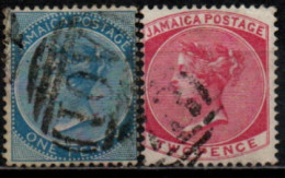 JAMAIQUE 1870-2 O - Jamaïque (...-1961)