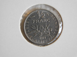 France 1/2 Franc 1971 SEMEUSE (599) - 1/2 Franc
