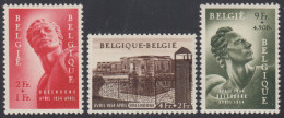 Bélgica  Belgium  Nº 943/45 1954 Monumento Prisionero Politico MNH - Andere & Zonder Classificatie