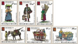 Bélgica - 1784/89 - 1975 Sorteo A Favor De Themabelga Antiguos Oficios Belgas  - Andere & Zonder Classificatie