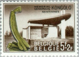 Bélgica - 1420 - 1967 Memorial A Los Muertos Del Congo Escultura Lujo - Andere & Zonder Classificatie