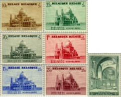 Bélgica - 471/77 - 1938 Para La Basíllica De Koekelberg MH - Sonstige & Ohne Zuordnung