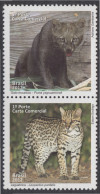 Brasil Brazil 3225/26 2012 Fauna Animales Leopardo  PumaMNH - Andere & Zonder Classificatie
