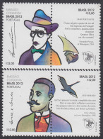 Brasil Brazil 3235/38 2012 Lubrapex Emisión Conjunta Brasil - Portugal MNH - Otros & Sin Clasificación