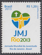 Brasil Brazil 3279 2013 Jornada Mundial De La Juventud MNH - Otros & Sin Clasificación
