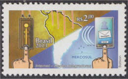Brasil Brazil 3280 2013 Internet Redes Integradoras MNH - Sonstige & Ohne Zuordnung