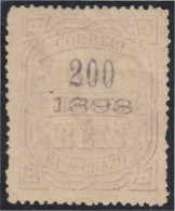Brasil Brazil 104 1898/99 Sello De Periódico De 1890/91 Sobreimpreso MH - Otros & Sin Clasificación