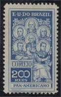 Brasil Brazil 144 1909 4º Congreso Panamericano Efigies De San Martín Andrada  - Otros & Sin Clasificación