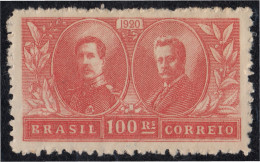 Brasil Brazil 182 1920 Visita De Alberto I Rey De Bélgica MH - Otros & Sin Clasificación