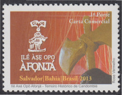 Brasil Brazil 3290 2013 Ilê Axé Opô Afonjá Terreiro Histórico De Candomble MNH - Otros & Sin Clasificación