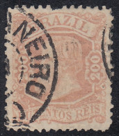 Brasil Brazil 56 1882/85 Emperador Pedro II Usado - Autres & Non Classés
