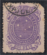 Brasil Brazil 71 1889/93 Cruz Del Sur Usado - Autres & Non Classés