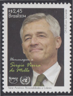Brasil Brazil 3352 2014 Sergio Vieira De Mello MNH - Otros & Sin Clasificación