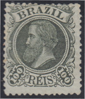 Brasil Brazil 49 1881 Emperador Pedro II MH - Andere & Zonder Classificatie