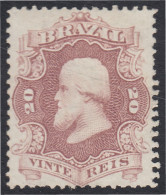 Brasil Brazil 24 1866 Emperador Pedro II Sin Goma - Otros & Sin Clasificación