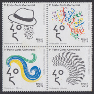 Brasil Brazil 3369/72 2015 450 Años Río De Janeiro MNH - Sonstige & Ohne Zuordnung