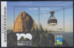 Brasil Brazil HB 156 2012 Pan De Azúcar Río De Janeiro MNH - Altri & Non Classificati