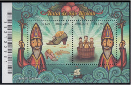 Brasil Brazil HB 164 2014 Navidad Chritsmas MNH - Altri & Non Classificati