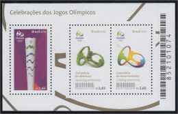 Brasil Brazil HB 176 2016 Río De Janeiro Juegos Olímpicos MNH - Otros & Sin Clasificación