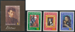 PI1 Bulgaria Bulgary  Nº  2734/36+HB 109  1982  MNH - Autres & Non Classés