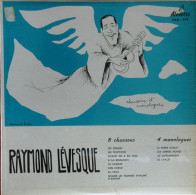 Raymond Levesque - 8 Chansons 4 Monologues - Humour, Cabaret