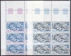 France Colonies, TAAF 1985 Mi#200-201 Mint Never Hinged (sans Charniere) Pieces Of 6 - Ongebruikt