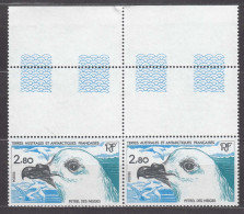 France Colonies, TAAF 1985 Birds Mi#197 Mint Never Hinged (sans Charniere) Pair - Ungebraucht