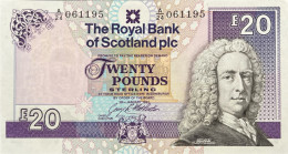 Scotland 20 Pounds, P-354b (28.1.1992) - UNC - 20 Pounds