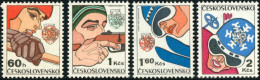 DEP4  Checoslovaquía  Czechoslovakia Nº 2192/95  1973  MNH - Andere & Zonder Classificatie