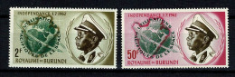 Burundi 1963 - 52/53** MNH - Unused Stamps