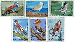 FAU4/S  Chipre Cyprus  Nº 314/19   1969  Pájaros Diversos Lujo - Andere & Zonder Classificatie