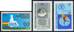 MED/VAR2 Chipre Turco  Turkish Cyprus  Nº 94/96  1981   MNH - Other & Unclassified