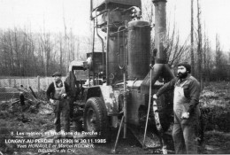 Longny-au-Perche Animée Yves Hunault Marcel Rocher Bouilleurs De Cru Alcool - La Gacilly