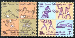 DEP6  Egipto Egypt  Nº 731/32  1968  MNH - Altri & Non Classificati