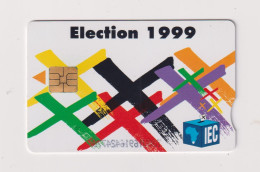 SOUTH AFRICA  -  Election 1999 Chip Phonecard - Afrique Du Sud