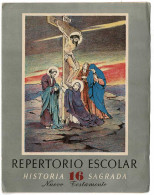 Repertorio Escolar No. 16. Historia Sagrada. Antiguo Testamento. Con Cromos - School