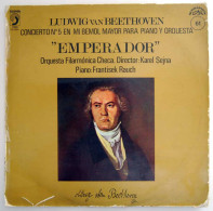 Beethoven - Concierto Nº 5 En Mi Bemol Mayor Para Piano Y Orquesta Emperador. LP - Otros & Sin Clasificación