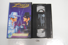 CA4 CASSETTE VIDEO VHS ZORRO - Dessins Animés