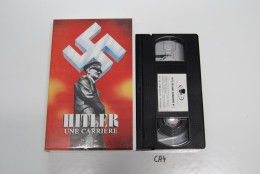 CA4 CASSETTE VIDEO VHS HITLER UNE CARRIERE TOME 2 - Collections & Sets