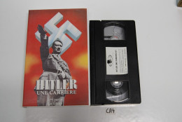 CA4 CASSETTE VIDEO VHS HITLER UNE CARRIERE - Collections, Lots & Séries