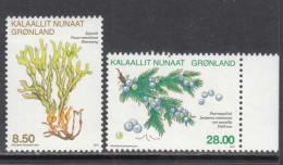 2013 Greenland Herbs Plants Complete Set Of 2 MNH @BELOW Face Value - Neufs