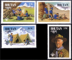 192 Bhutan Annee Scout Year MNH ** Neuf SC (BHU-21) - Autres & Non Classés