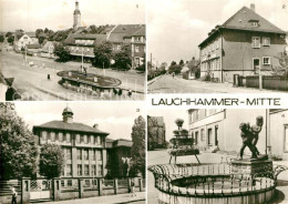 73143719 Lauchhammer Wilhelm Pieck Platz Postamt Oberschule Kleinleipische Stras - Lauchhammer